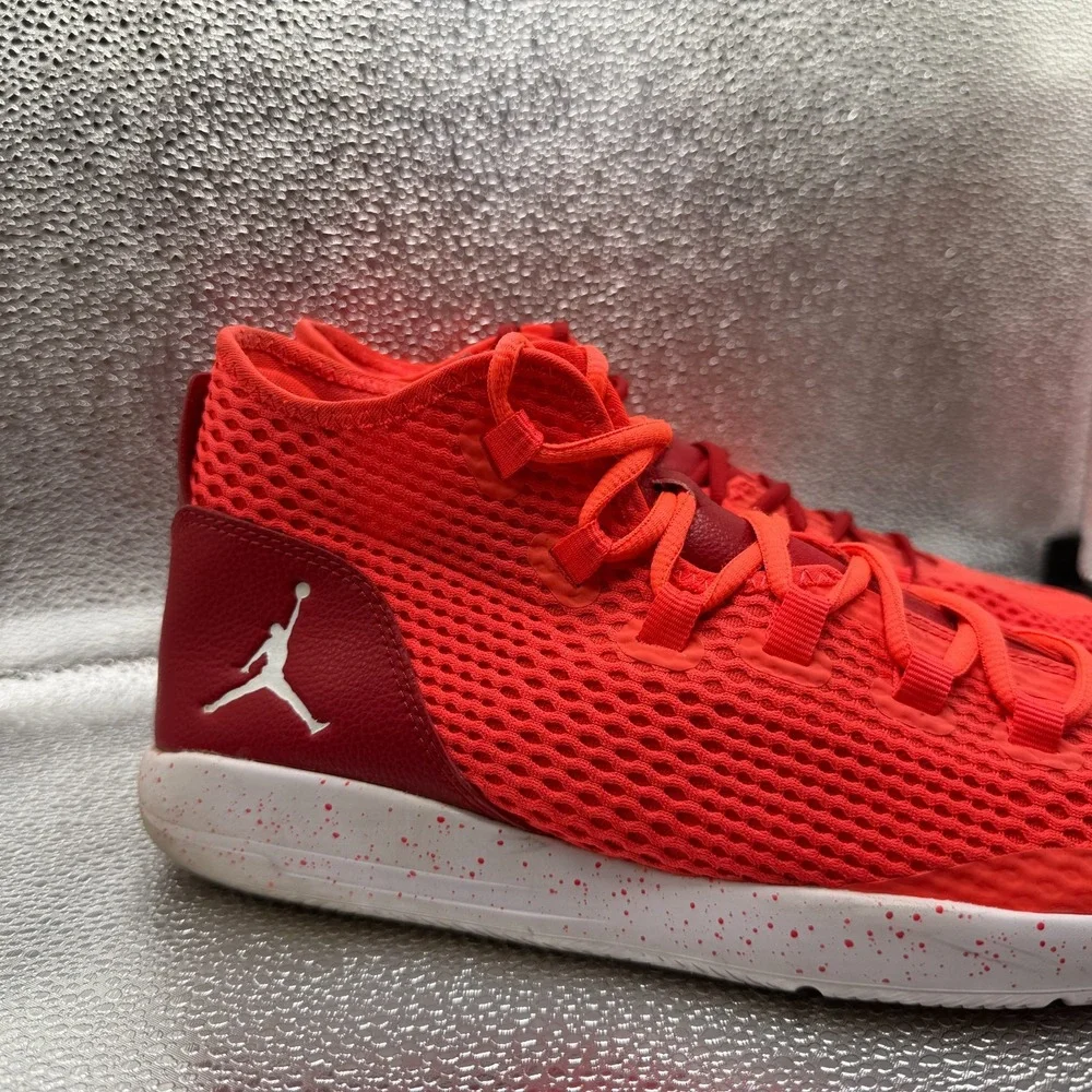 Size 10.5 Jordan Reveal Infrared White Gym Red Mens Running Shoes 834064-602